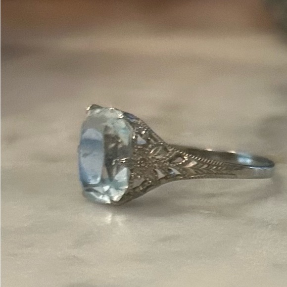 Antique Otsby and Barton 10k Ring - Picture 9 of 14